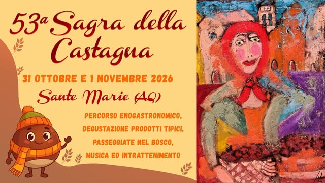 Locandina di 53ª Sagra della Castagna