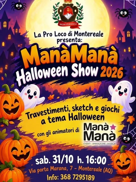 Locandina di ManàManà Halloween Show 2026