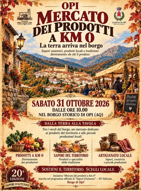 Locandina di Mercato dei prodotti a Km 0