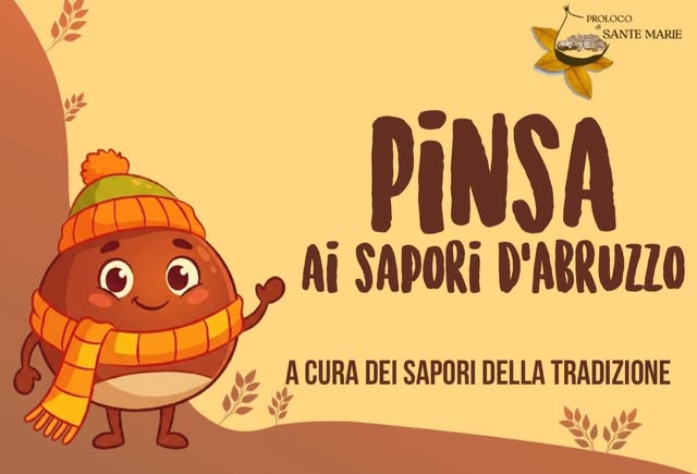 Locandina di PINSA AI SAPORI D'ABRUZZO