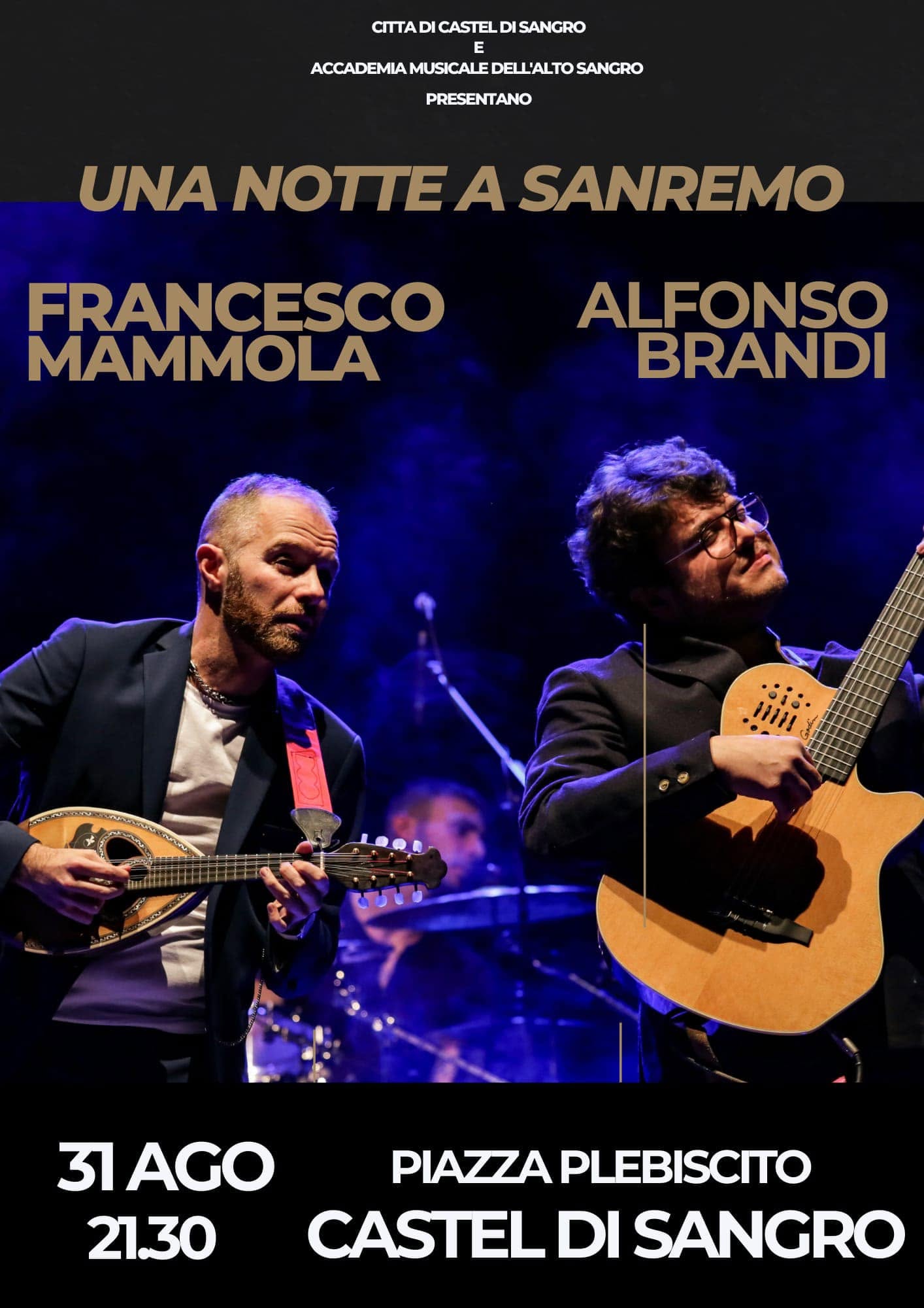 Locandina di Una Notte a Sanremo
