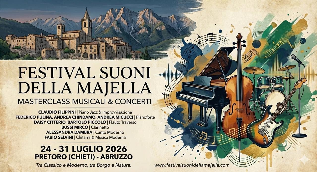 Locandina di Concerto Festival Suoni della Majella