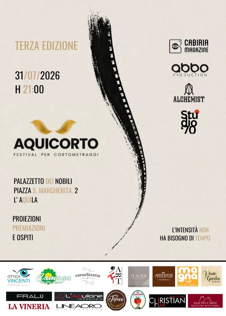 Locandina di AQUICORTO - FESTIVAL PER CORTOMETRAGGI